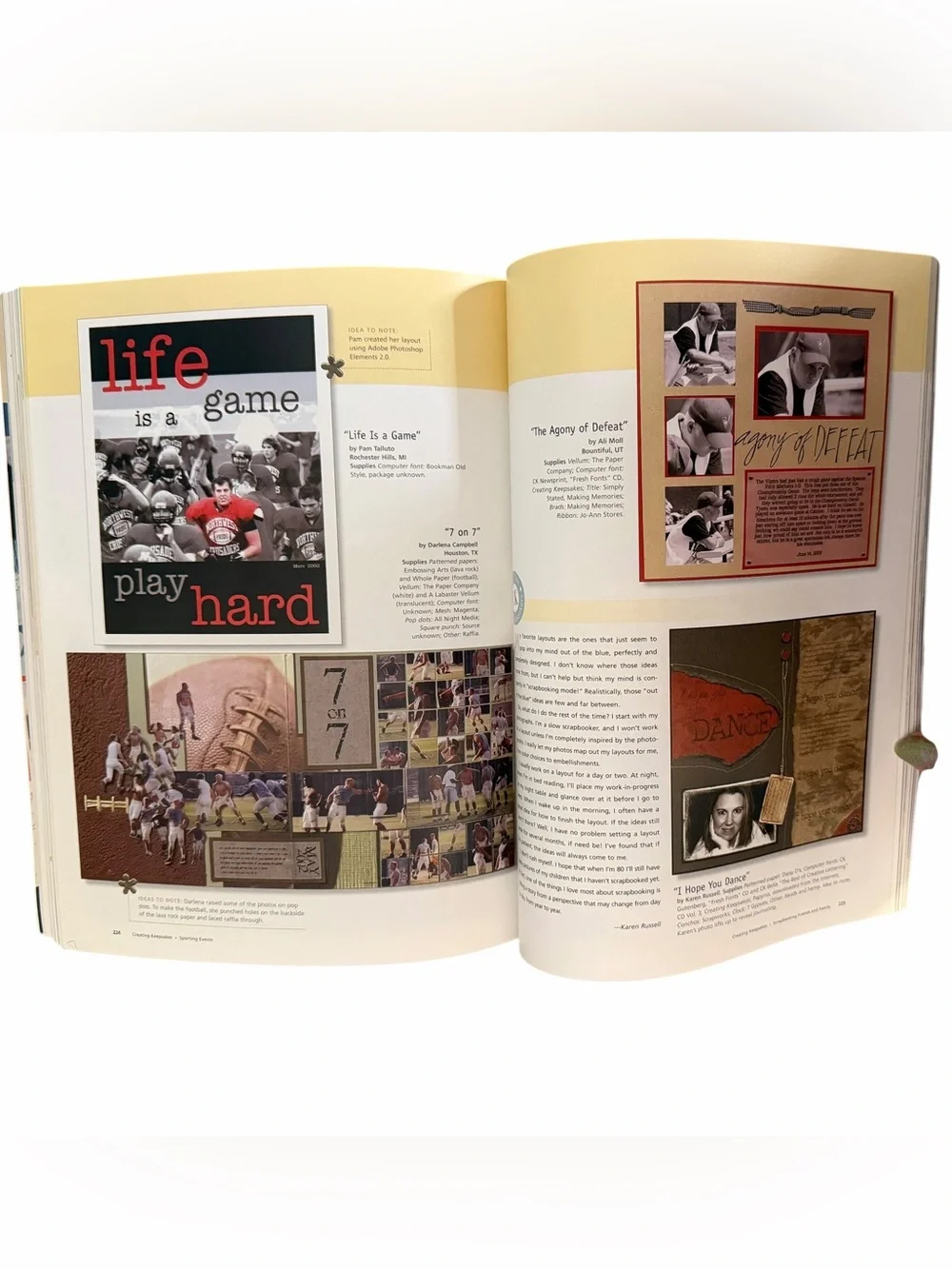2004 Creating Keepsakes Scrapbooking Friends & Family Idea & Tips Book